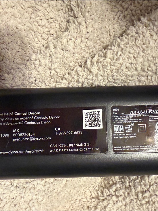 Dyson Hair Straightener in Rose Gold and Black main image 8